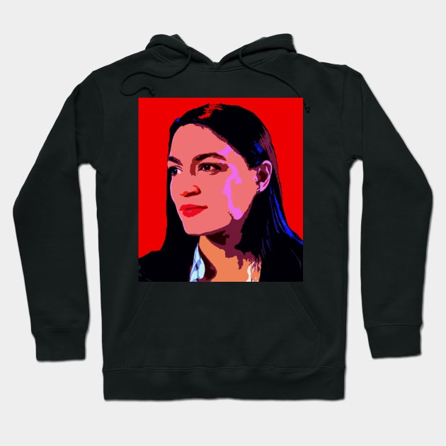 Alexandria Ocasio-Cortez Hoodie by oryan80